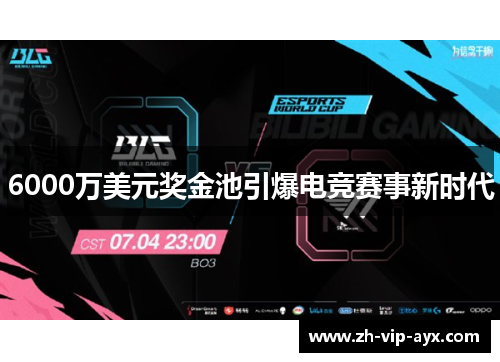 6000万美元奖金池引爆电竞赛事新时代